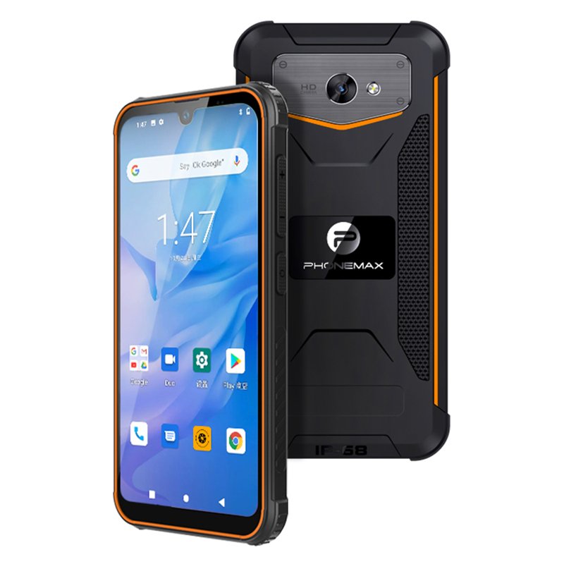 Phonemax M1 Global Version Android Smartphone 3G/4G Cell Phone with 5.71" HD+ Display Unlockable Big Screen Rugged Mobile Phone